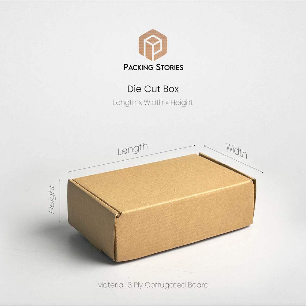 Brown Die Cut Box (Plain)